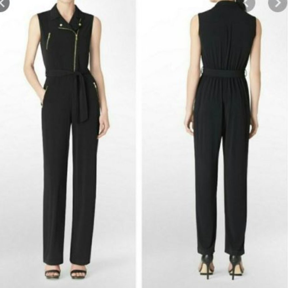 Calvin Klein Moto Womans Jumpsuit 10